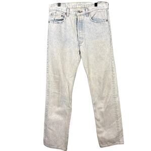 Vintage 80's Acid Wash Levi's Made In The USA Size 33/32 Vintage Denim